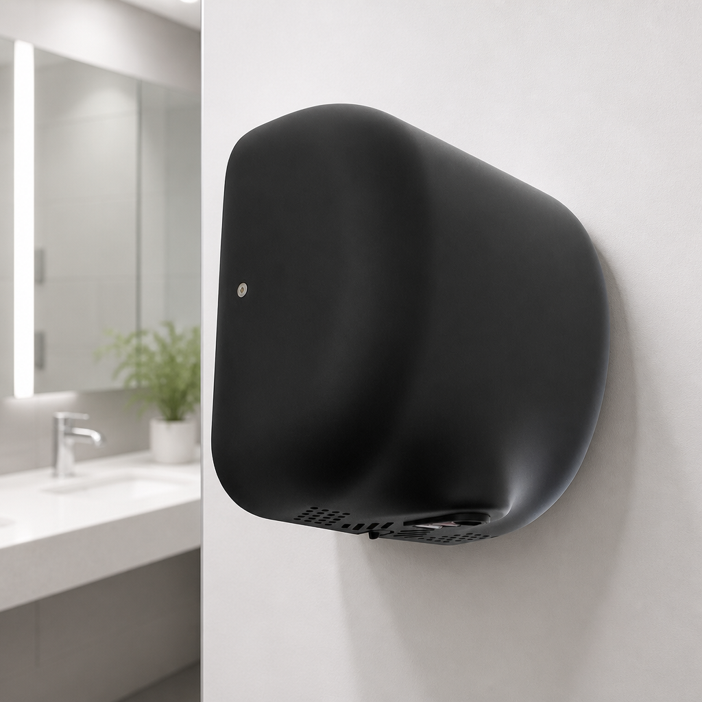 Commercial Stainless Steel Hand Dryer with Anti-Vandal Design