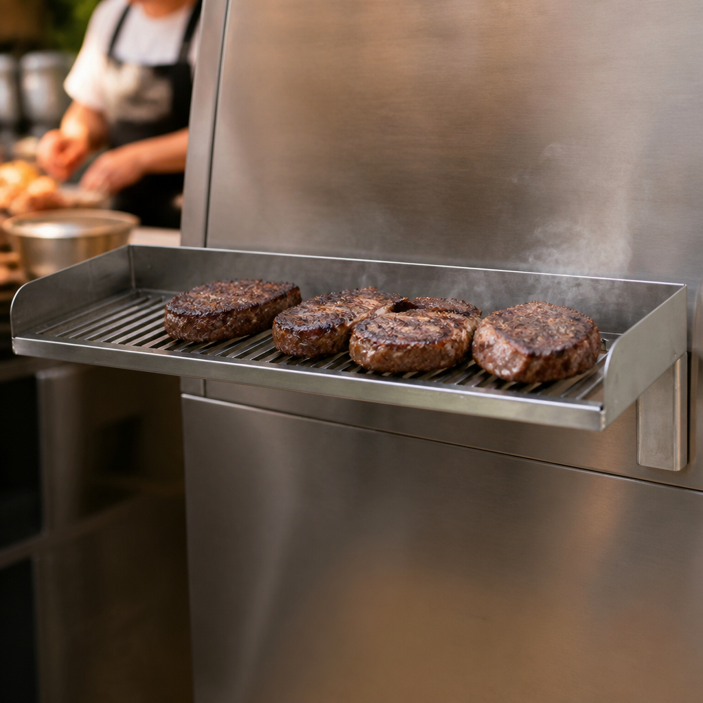 Commercial Resting Shelf for Grill 750mm Stainless Steel