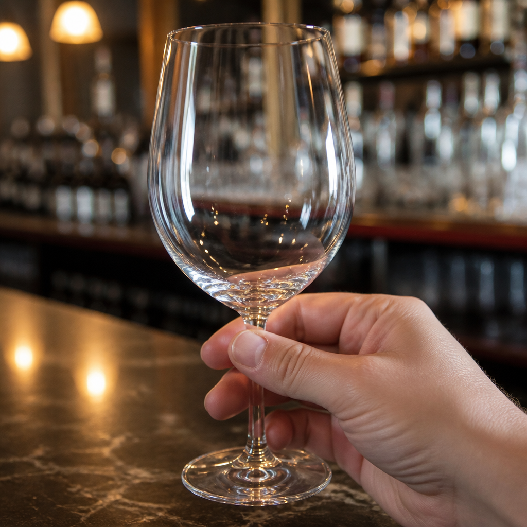 450ml clear glass commercial wine goblets - 6 pack