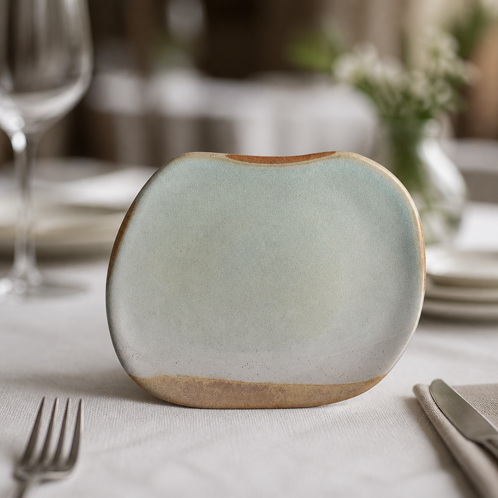 Commercial Forager Plates 193x155mm - 24 Pack Stoneware