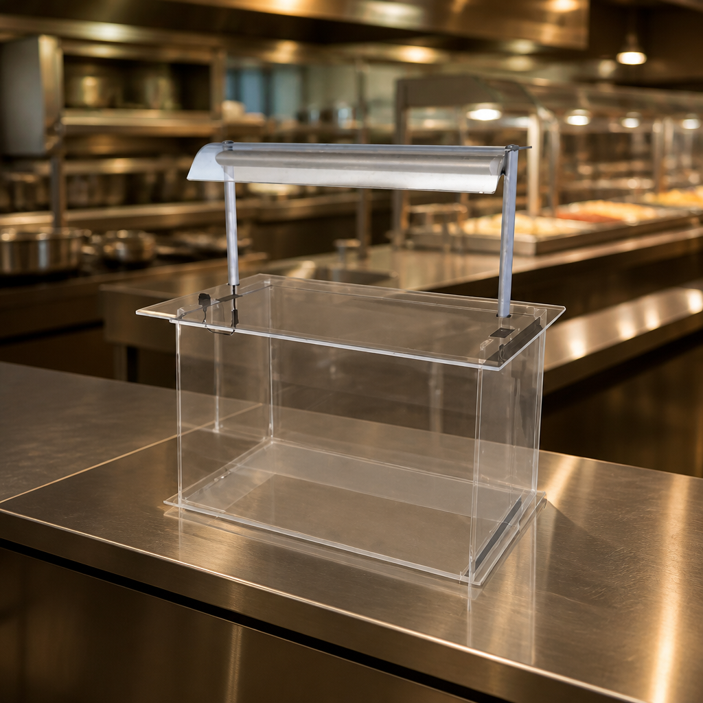 Commercial Drop In Ambient Display Unit 4x 1/1 GN Capacity
