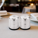 Mini Stainless Steel Salt and Pepper Shakers 50ml Commercial Set