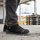 Premium S3 Recycled Suede Safety Trainer for Enhanced Comfort and Durability, Available in Sizes 3-13