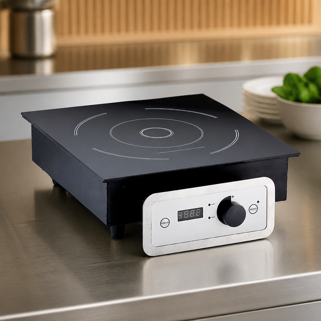 343mm Commercial Induction Range Cooker with EU Plug