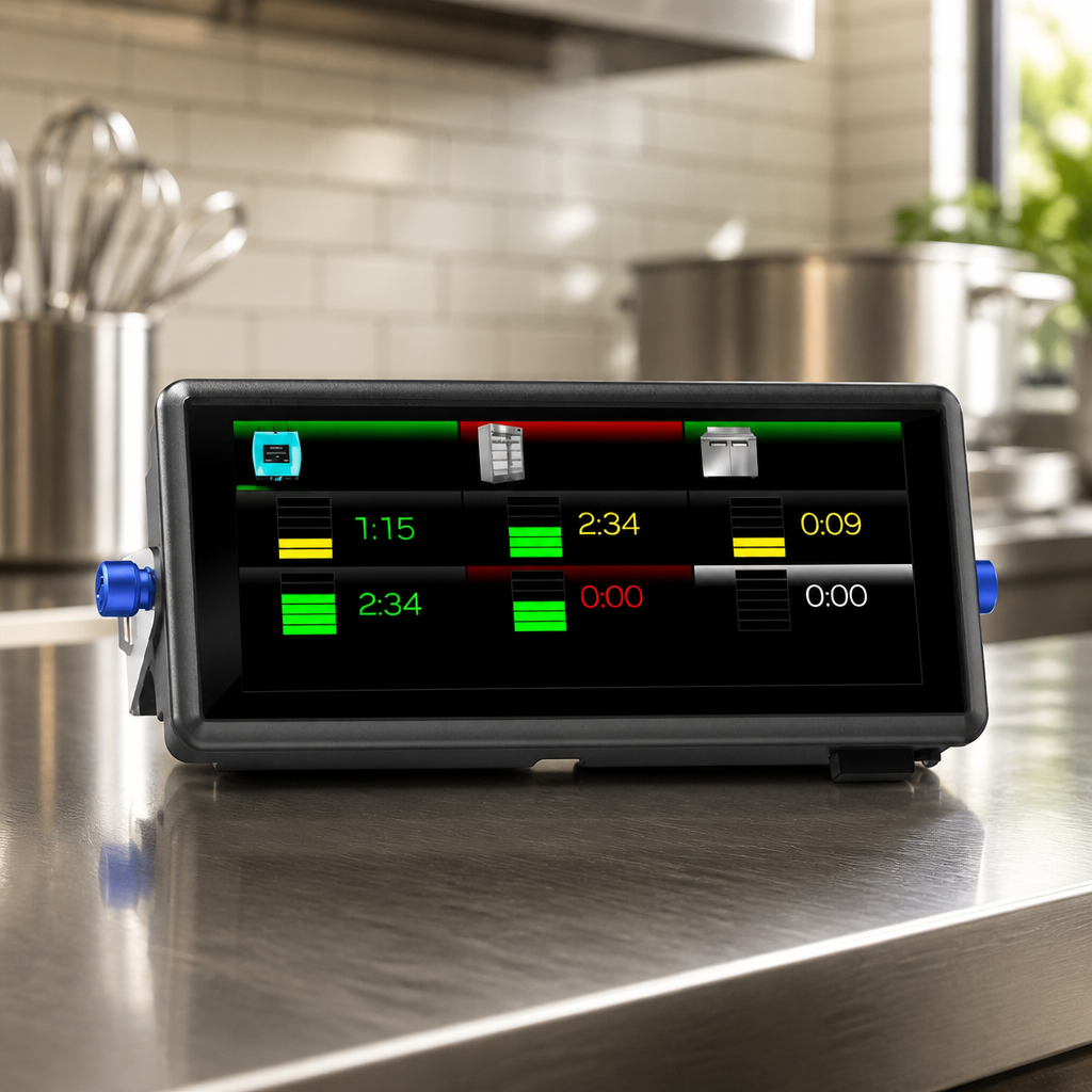 Commercial Wireless Smart Kitchen Timer with Temperature Alerts