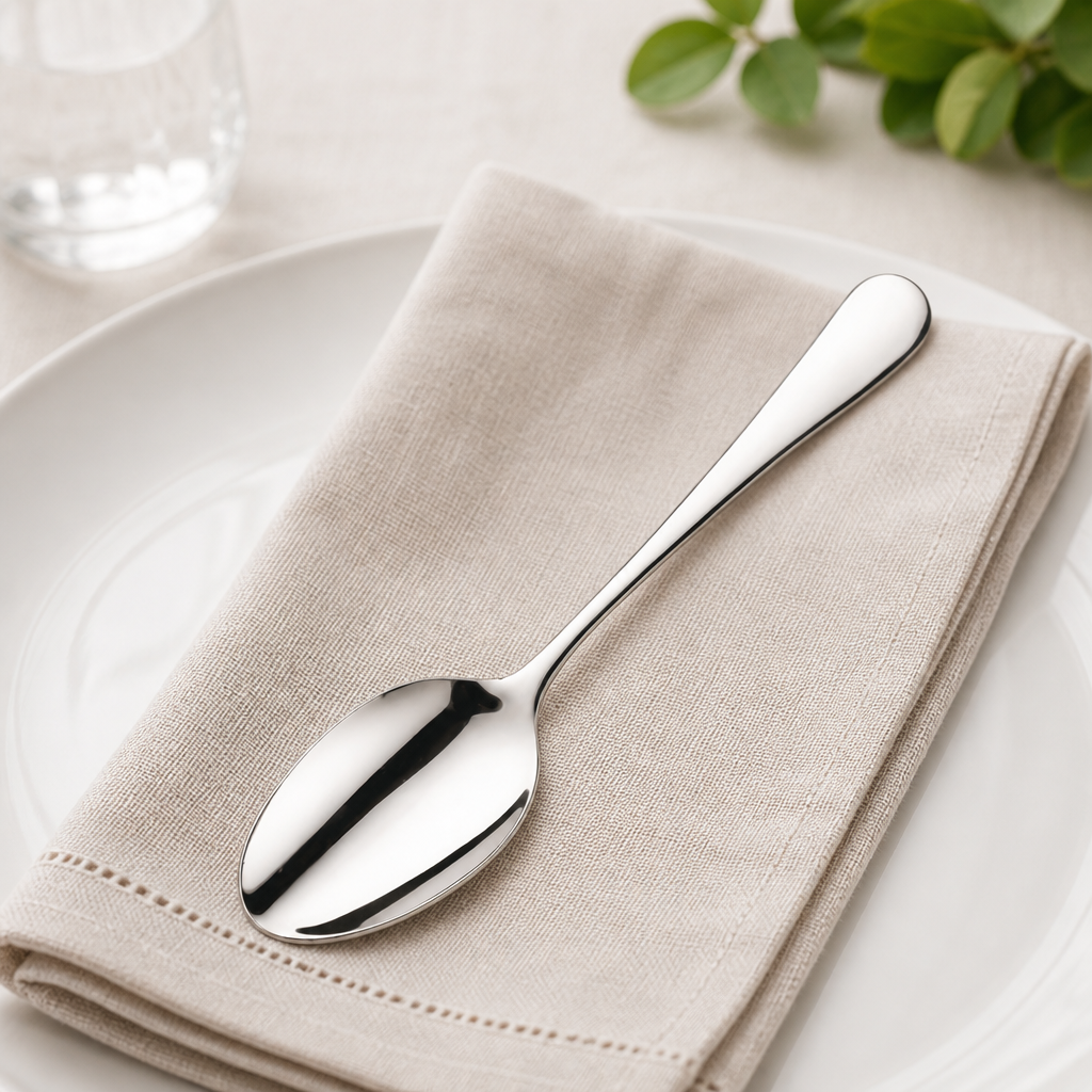 Commercial Stainless Steel Tablespoons 12 Pack 196mm Length