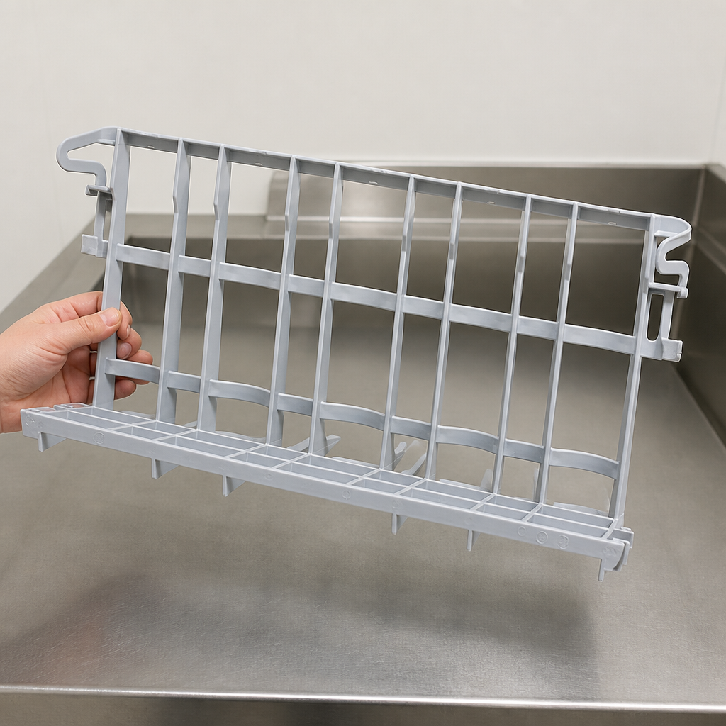 500mm Commercial Warewasher Glass Basket Insert Rack