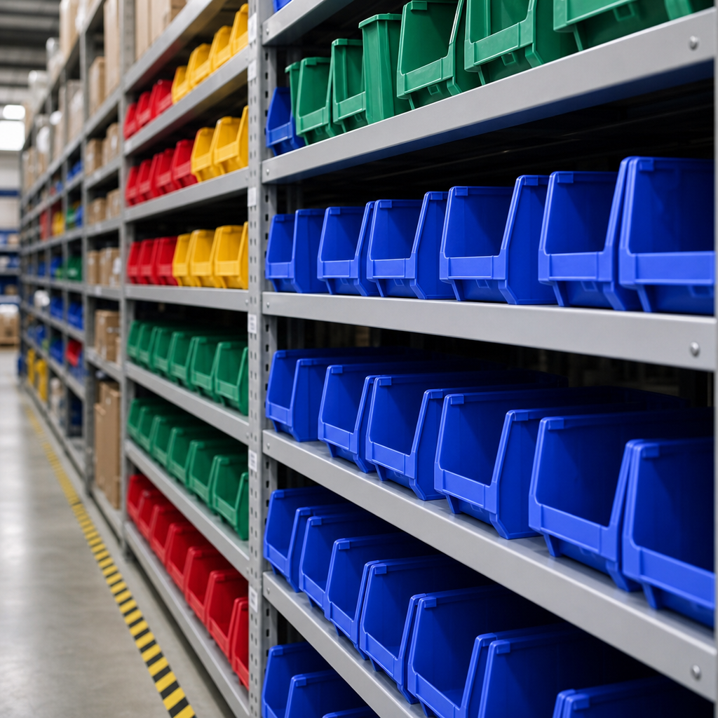 10L Plastic Storage Picking Bin