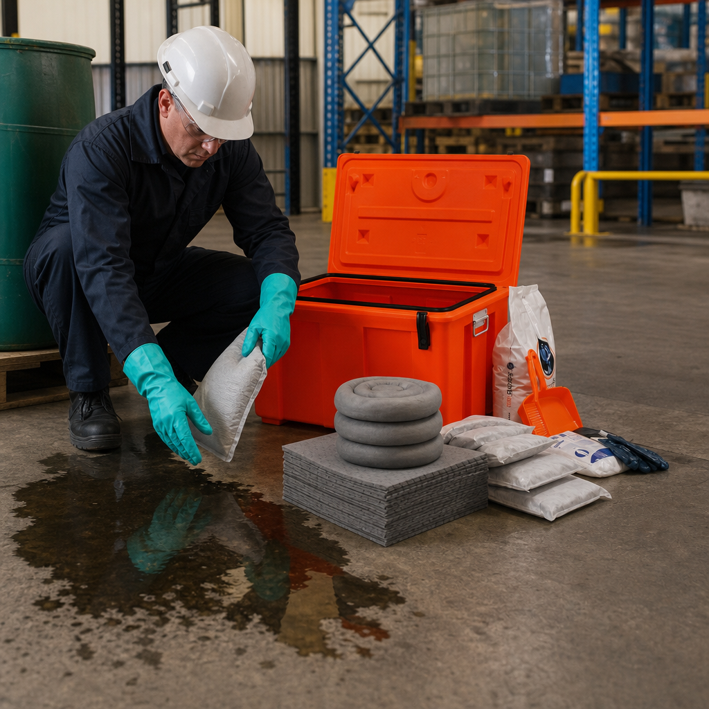 110 Litre Absorbent Safety Kit in Carry Case