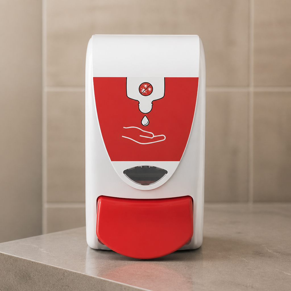 1Ltr Commercial Soap Dispenser with wall mounting options