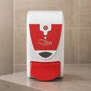 1Ltr Commercial Soap Dispenser with Wall Mounting Options