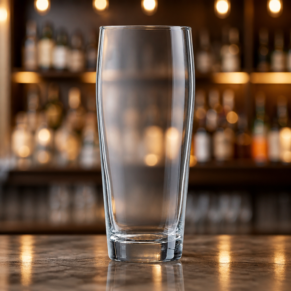Commercial 570ml pint glasses tumblers - 12 pack