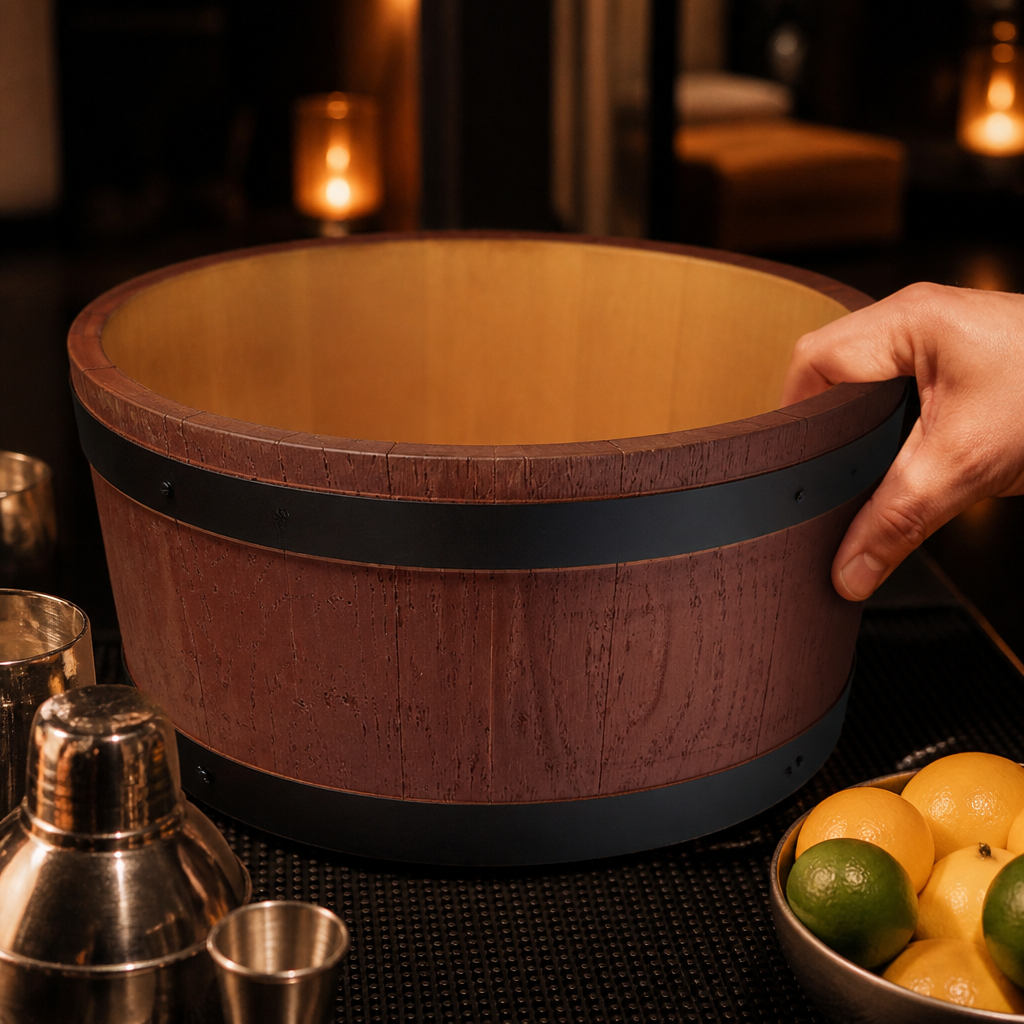 8Ltr Commercial Barrel End Wine And Champagne Bucket