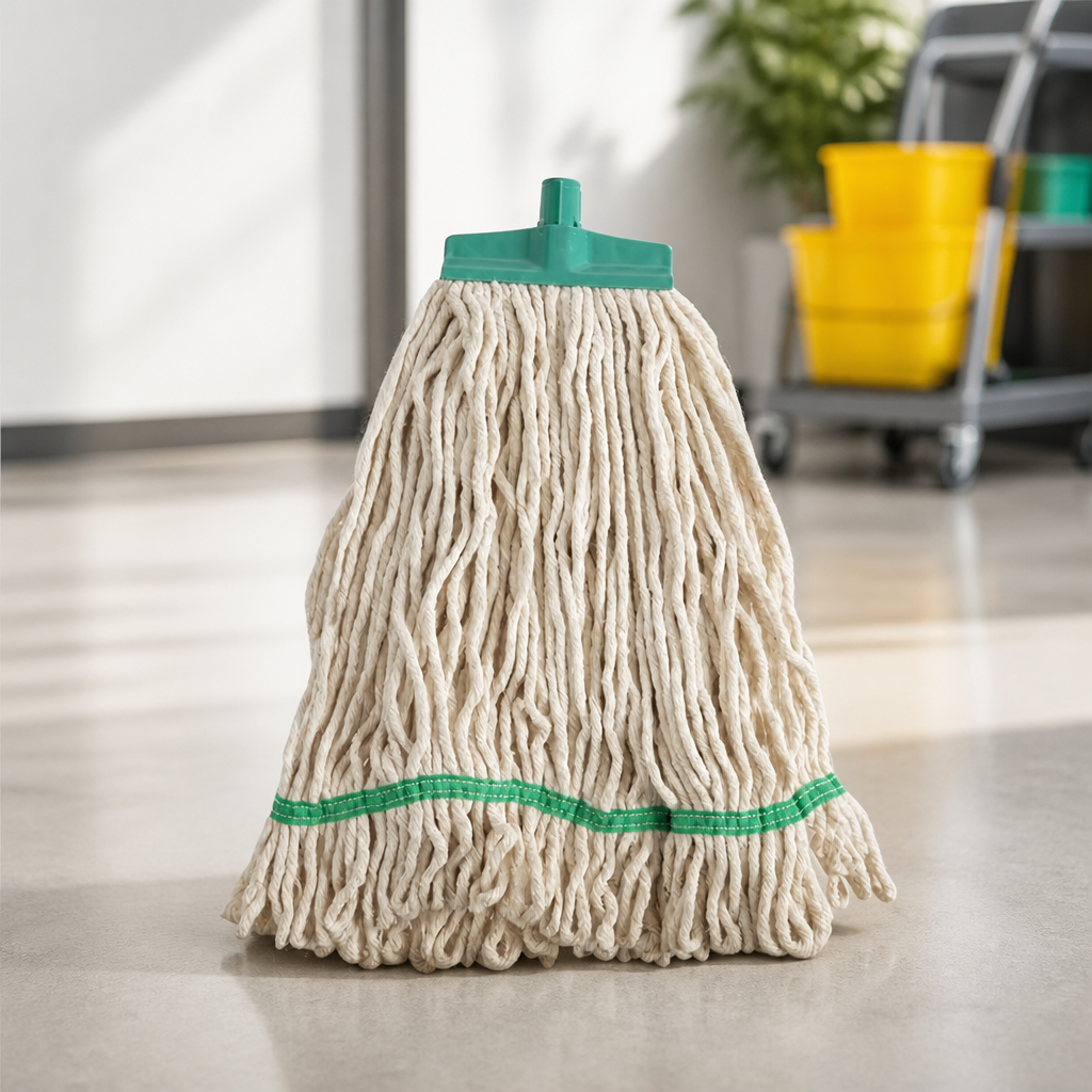 Commercial Kentucky Mop Head 406mm x 919mm Cotton Green
