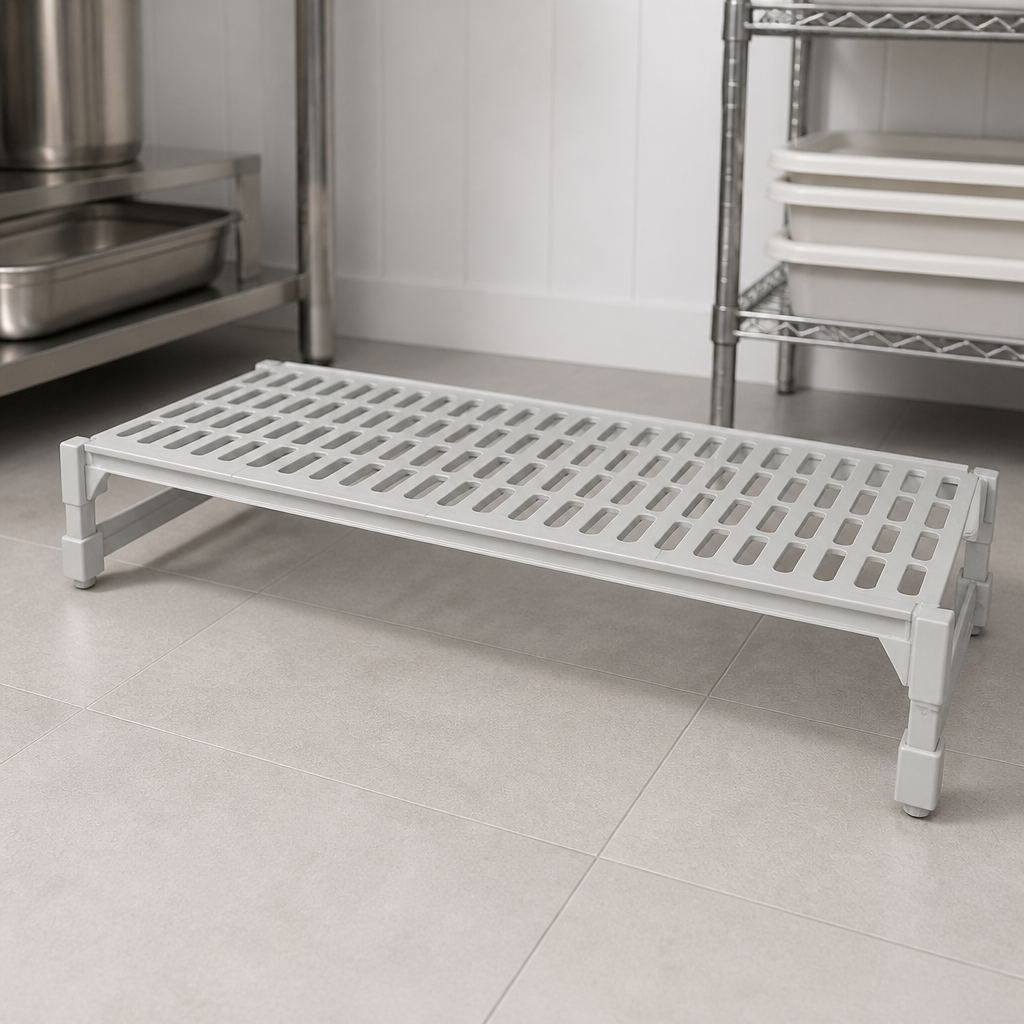 350kg Capacity Commercial Plastic Dunnage Rack for Food Storage