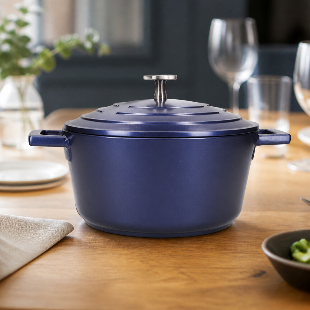 Commercial Casserole Dish 2.5L Cast Aluminium Non-Stick