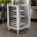Commercial Stand for 6 x GN 1/1 Combi Oven Assembly
