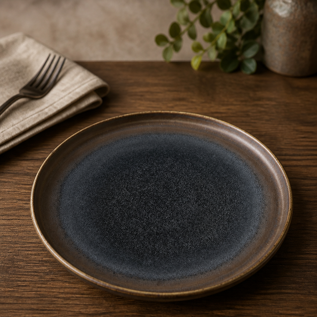 Commercial Starter Plates 220mm Ochre Collection 6 Pack