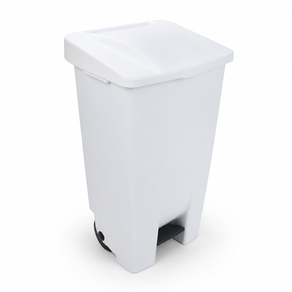 120L Mobile Pedal Food Waste Bin