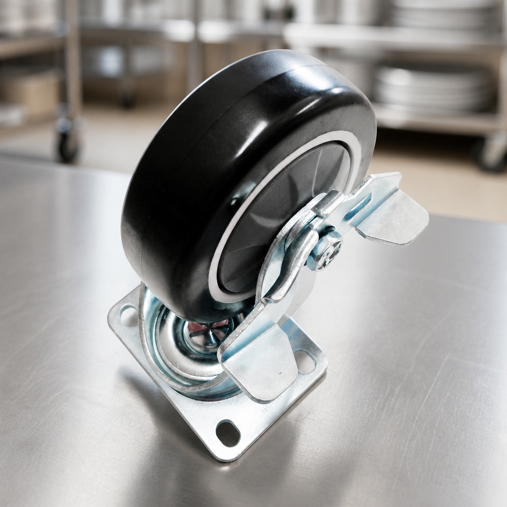 Commercial Stainless Steel Braked Castor for Fryer Equipment