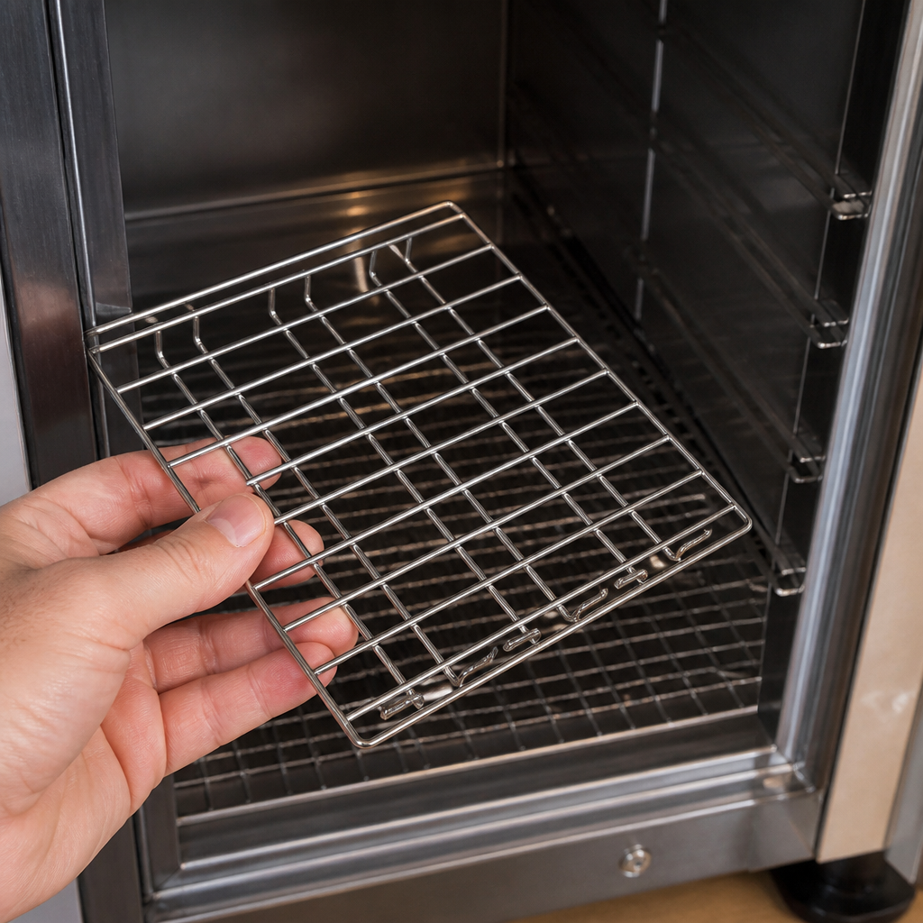 Commercial Glass Rack for Countertop UVC Steriliser 35cm High