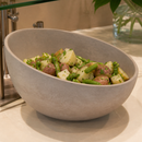 Commercial Melamine Sloping Bowl 295mm 2500ml Grey