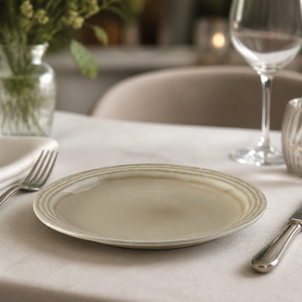 Commercial 229mm Linen Plates - 12 Pack