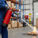 Premium 6 Litre Water Fire Extinguisher with Wetting Agent and 21A Fire Rating for Electrical Safety