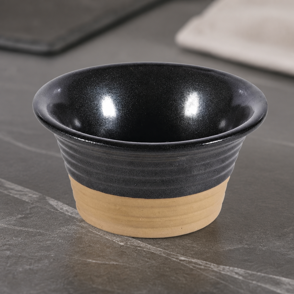 Commercial Black Igneous Stoneware Ramekins 150ml 6 Pack