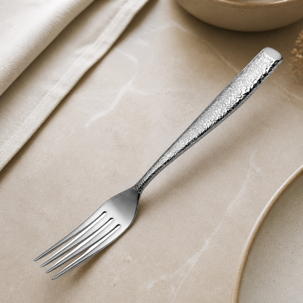 Commercial Stainless Steel Dessert Forks 12 Pack 182mm Length