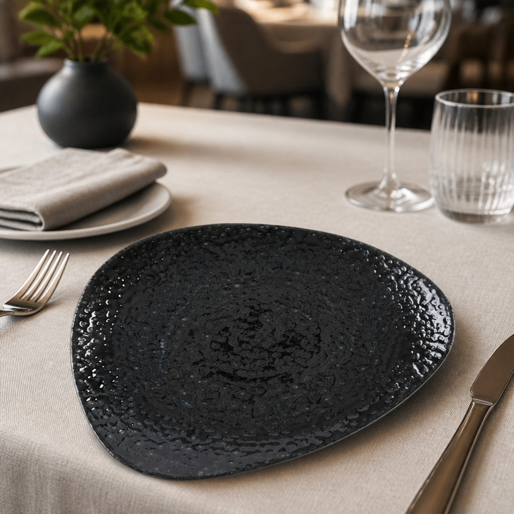 Commercial Triangle Plates 265mm - 12 Pack Vitrified Dinnerware