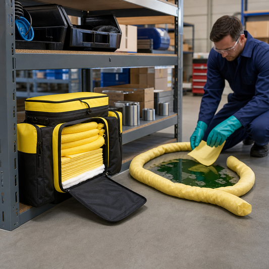 13.1 Litre Chemical Spill Response Kit in Carry Bag