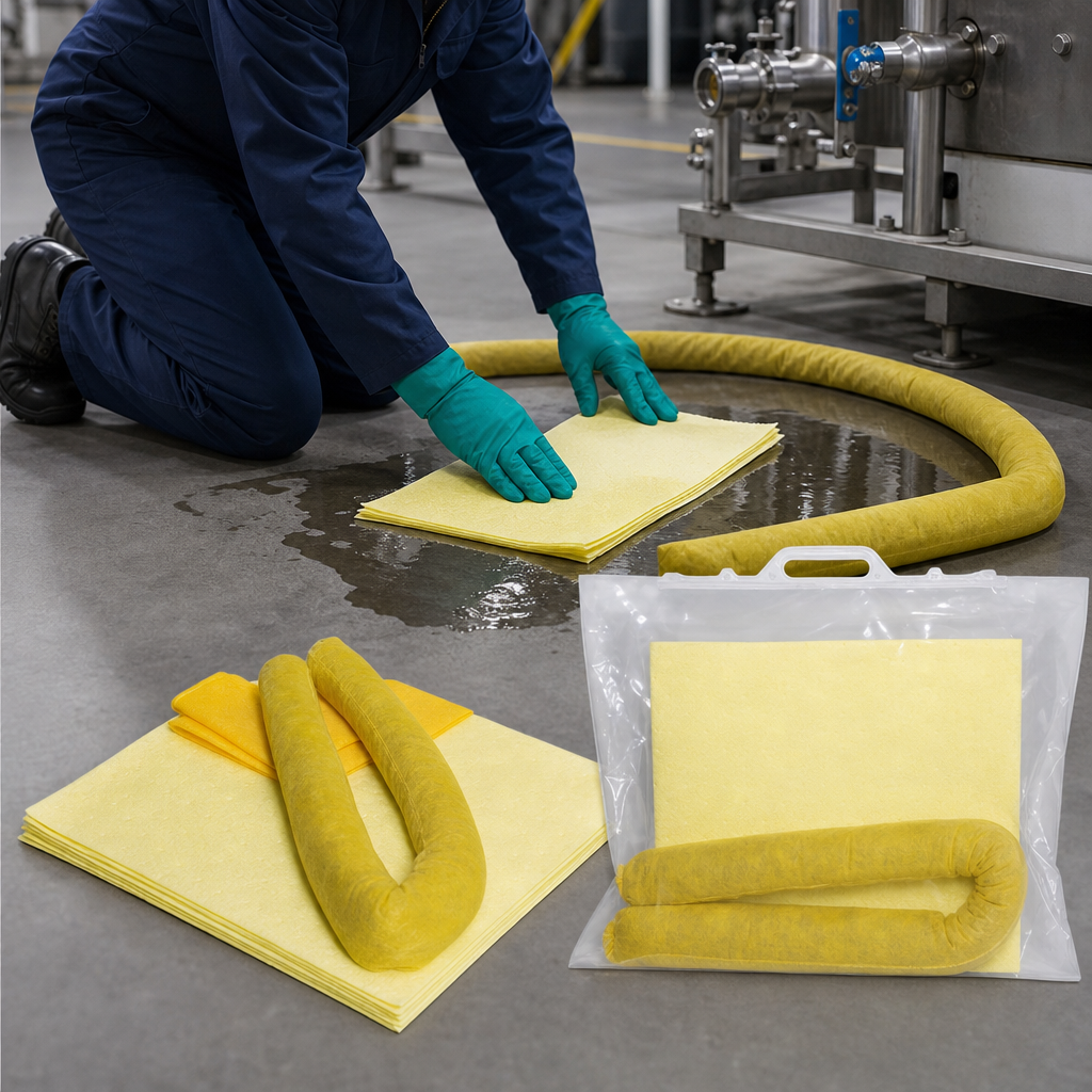 13.1 Litre Chemical Spill Response Kit in Carry Bag