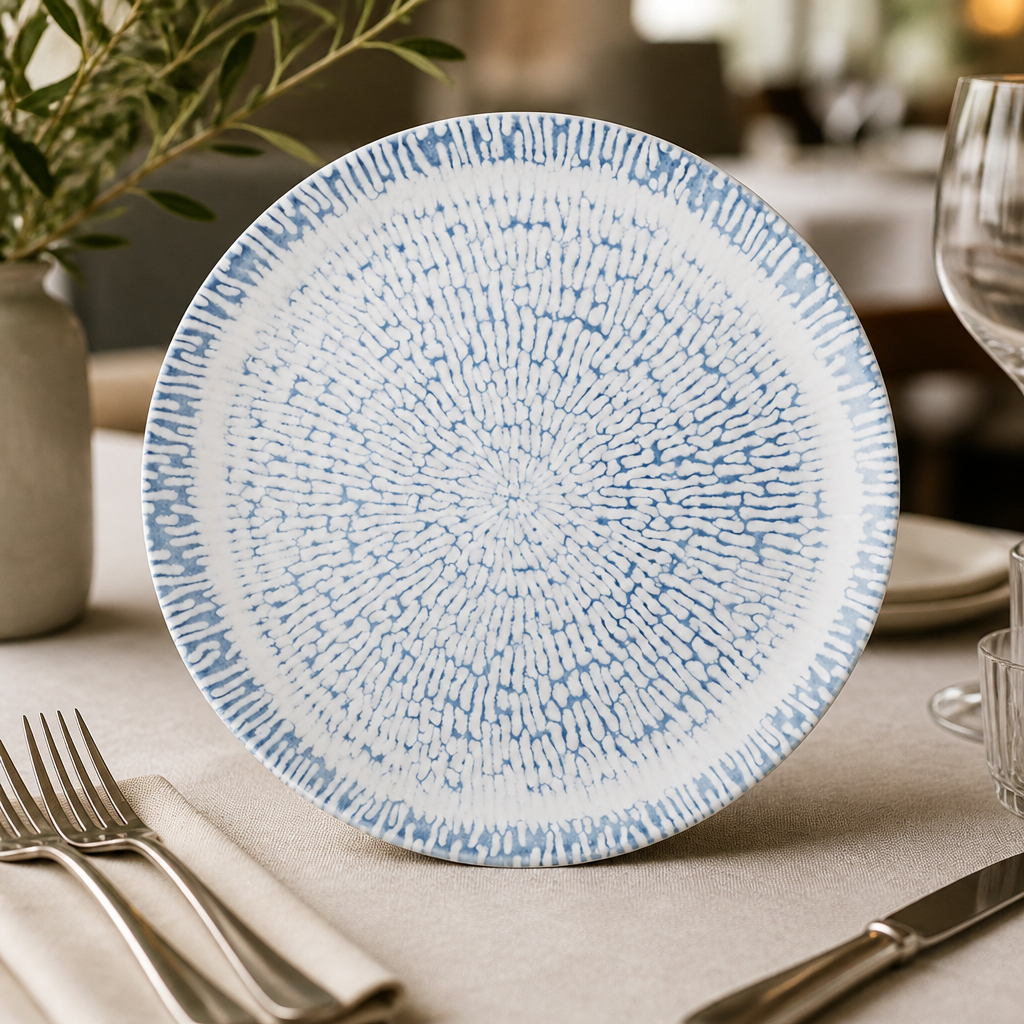 Commercial Coupe Plates 288mm Indigo - 12 Pack
