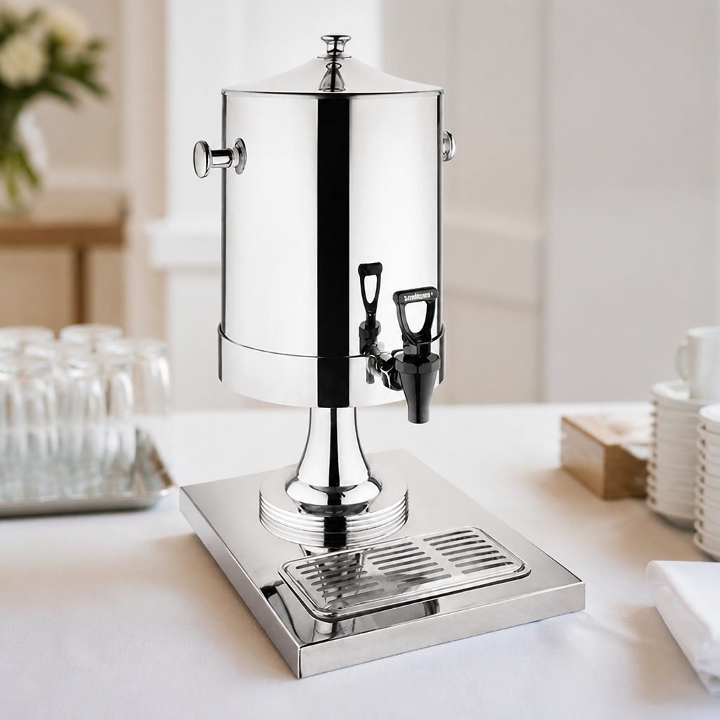 6.5Ltr Commercial Stainless Steel Milk Dispenser with Tap