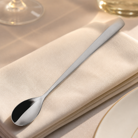 Commercial Stainless Steel Latte Spoons 12 Pack 202mm