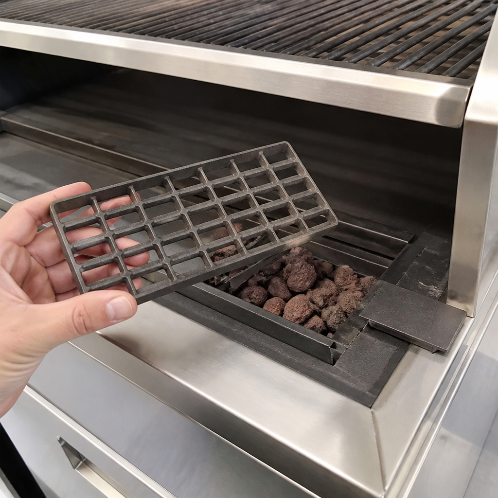 Lava Rock Kit for Gas Chargrill 10x160x405mm