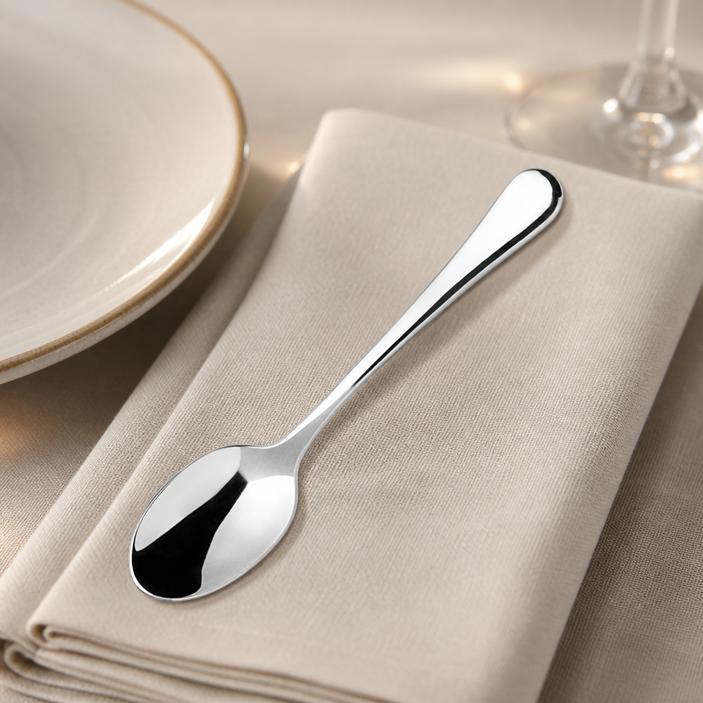 Commercial Coffee Spoon Set 108mm Pack of 12 Stainless Steel
