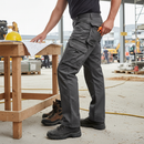 Premium Heavy Duty Trousers with Multiple Pockets and Washable Design in Grey, Sizes 28-52