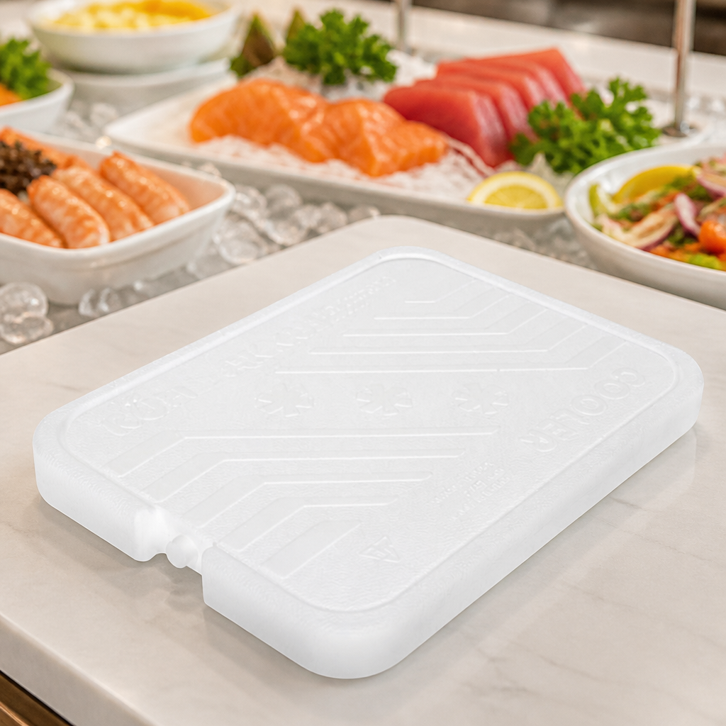 Chilled server for food and drink cooling