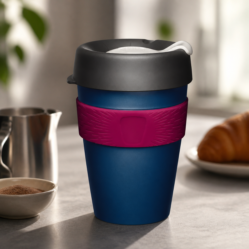 12oz Reusable Coffee Cup Eco-Friendly Design for Baristas