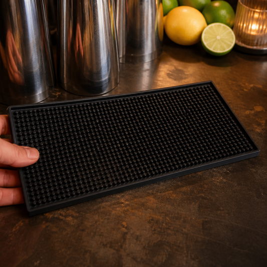 Commercial Bar Mat 150 x 300mm Rubber Easy Clean Hygienic