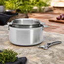 Commercial Stainless Steel Saucepan Set 2 Pack 20cm 24cm