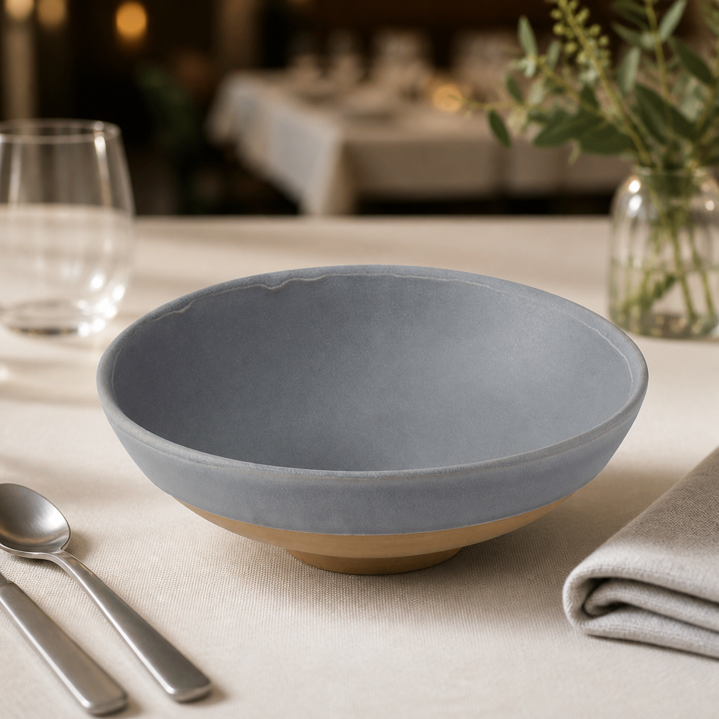 Commercial Ramen Bowls 970ml Vitrified Stoneware 6 Pack