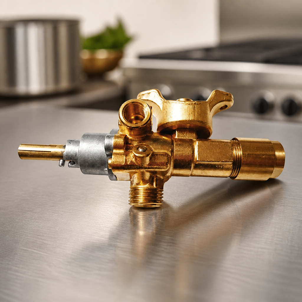 Commercial Safety Valve for Gas Ovens 75mm High 212mm Deep