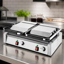 Commercial Double Contact Grill Ribbed Plates 3.6kW Electric