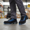 Premium Perforated Safety Shoe with Composite Toe Cap and ESD Protection for Enhanced Comfort and Stability