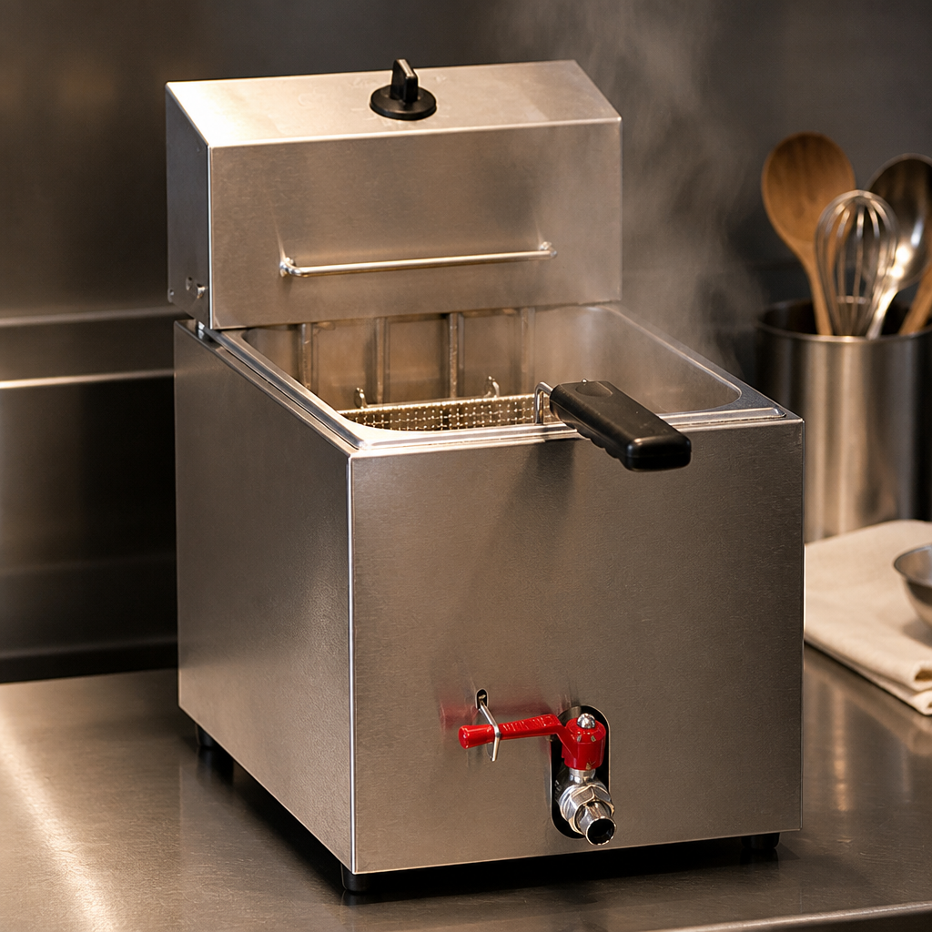 7Ltr Commercial Countertop Electric Fryer for Catering