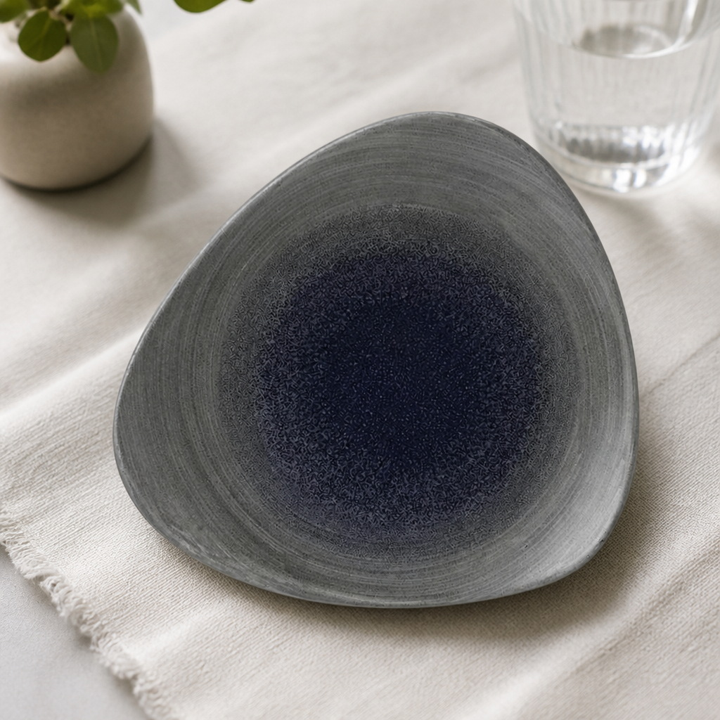 Commercial Aqueous Plates Grey 178mm 12 Pack