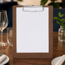 A4 Commercial Menu Presentation Clipboard for Restaurants